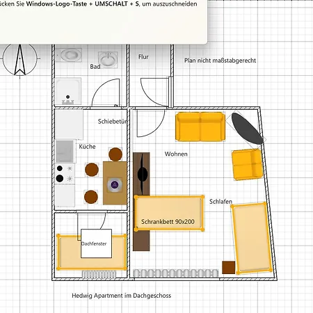 Apartman Monteurwohnung Im 2og *